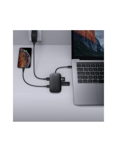 Aukey CB-C71 docking station 8-in-1 usb-c hub...