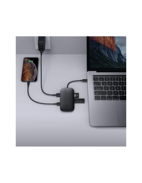 Aukey CB-C71 docking station 8-in-1 usb-c hub with 100W pd