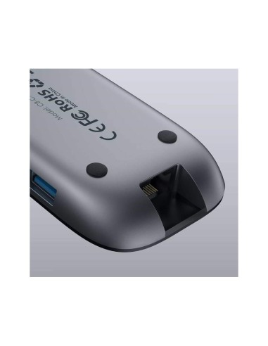 Aukey CB-C71 docking station 8-in-1 usb-c hub...