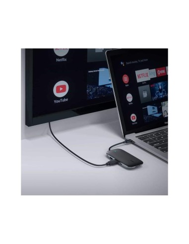 Aukey CB-C71 docking station 8-in-1 usb-c hub...