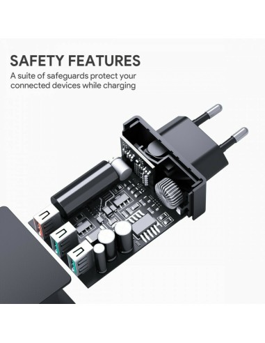 Aukey PA-T14 φορτιστής usb (Μαύρο)