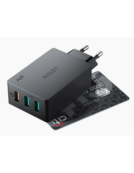 Aukey PA-T14 φορτιστής usb (Μαύρο)
