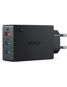 Aukey PA-T14 φορτιστής usb (Μαύρο)
