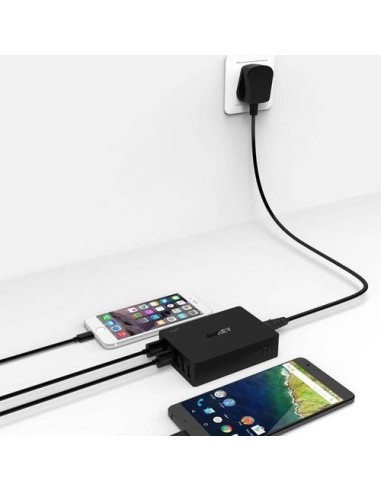 Aukey PA-T11 6 usb port qualcomm quick charge...