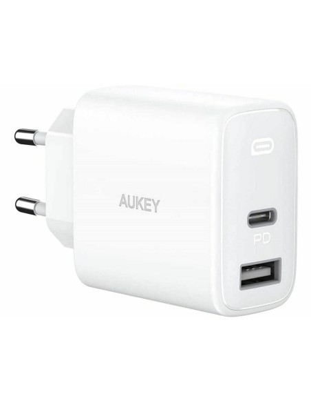 Aukey PA-F3S swift series 32w 2-port pd charger (Λευκό)
