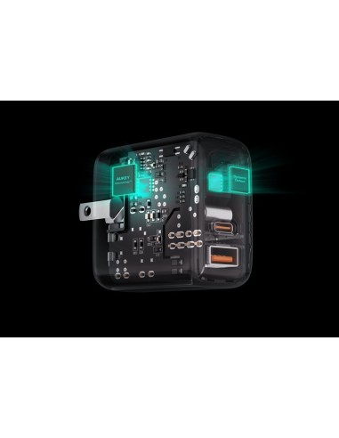 Aukey PA-B6S omnia mix3 90w 3-port pd gan...