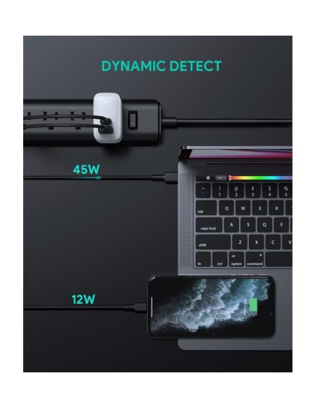 Aukey PA-B3 omnia duo 65w dual-port pd wall charger