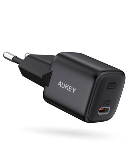 Aukey PA-B1 omnia mini 20w type C wall charger black