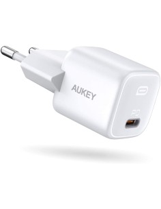 Aukey PA-B1 omnia mini 20w type c wall charger white