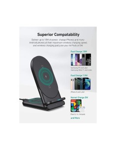 Aukey LC-A2B aircore series 2-in-1wireless charging stand... 2