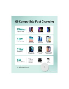 Aukey LC-A1w aircore 15w magnetic wireless charger white 2