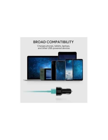 Aukey CC-Y7 expedition duo 39w power delivery φορτιστής αυτοκινήτου