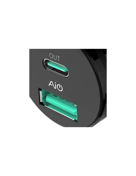 Aukey CC-Y7 expedition duo 39w power delivery φορτιστής αυτοκινήτου