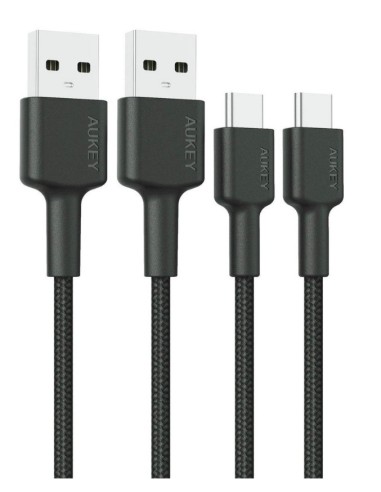 Aukey CB-CMD29 usb-A 2.0 to usb-c braided cable...