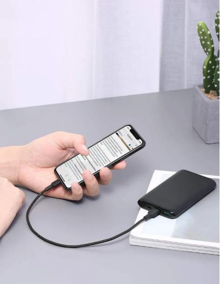 Aukey CB-CL06 usb-c to lightning (apple) cable 0.30M (30cm)