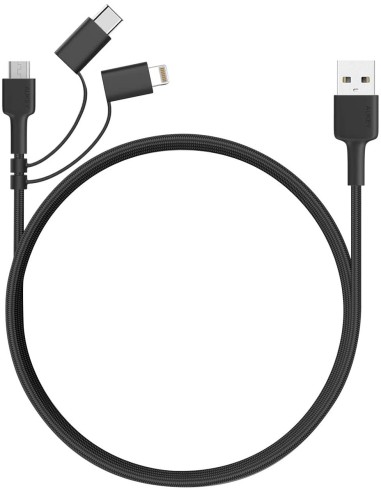Aukey CB-BAL5 braided usb to lightning / type-C...