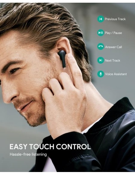 Aukey EP-T21S AUKEY Move Compact II Wireless Earbuds 3D Surround Sound