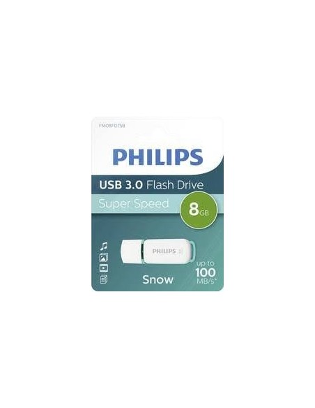 Philips USB 3.0 8GB Snow Edition Green FM08FD75B/00