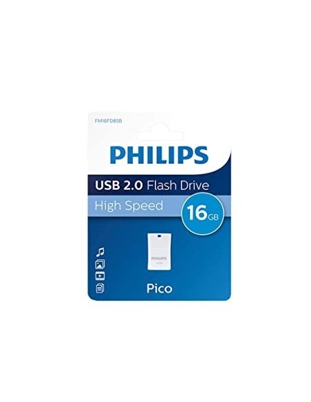 Philips USB 2.0 16GB Pico Edition Blue FM16FD85B/00