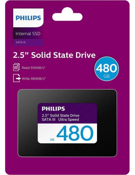 Philips Internal SSD 2.5" SATA III480GB Ultra Speed FM48SS130B/00