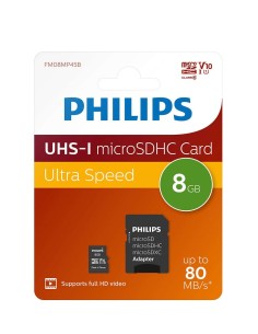Philips Micro SDHC Card 8GB Class 10 UHS-I U1 incl.... 2