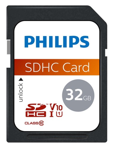 Philips SDHC Card 32GB Class 10 UHS-I U1...
