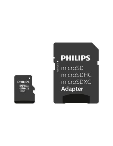Philips Micro SDHC Card 32GB Class 10 UHS-I U1...