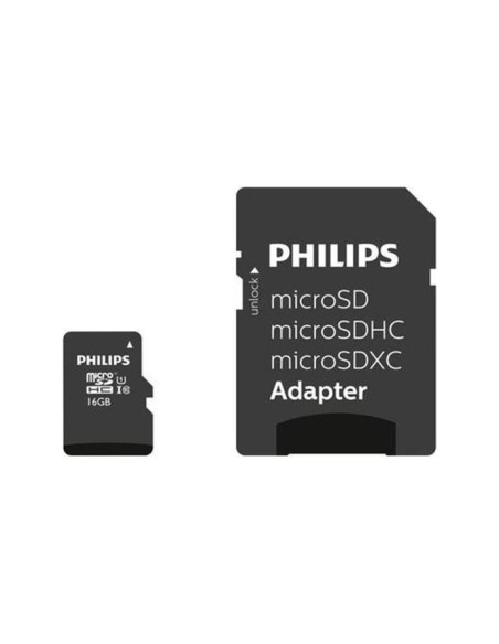Philips Micro SDHC Card 32GB Class 10 UHS-I U1 incl. Adapter FM32MP45B/00