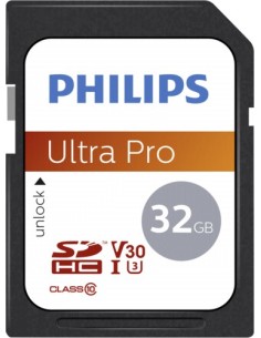 Philips SDHC Card 32GB Class 10 UHS-I U3 FM32SD65B/00