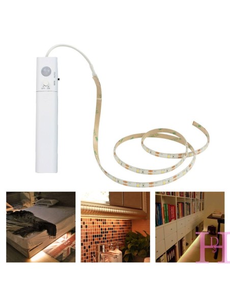 Home Light 7654 Ταινία LED 1m με αισθητήρα κίνησης θερμό φως