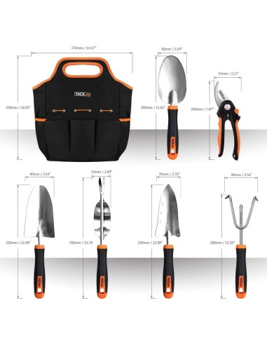 Tacklife GGT4A Σετ Εργαλείων Κηπουρικής
