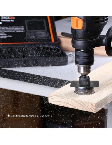 Tacklife PHS03C Σετ Ποτηροτρύπανα 17ΤΜΧ