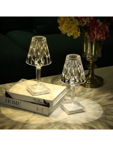 Raytech Power 7197 Επαναφορτιζόμενο Φωτιστικό  Crystal Diamonds CCT