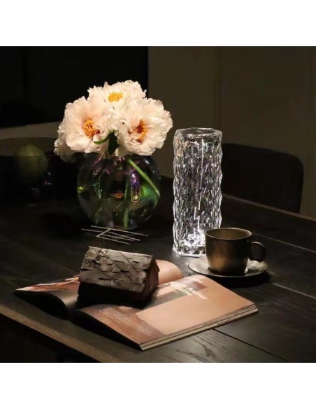 Raytech Power 7616 Επαναφορτιζόμενο Φωτιστικό  Crystal Rose CCT