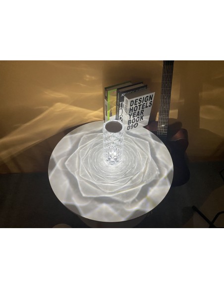 Raytech Power 7616 Επαναφορτιζόμενο Φωτιστικό  Crystal Rose CCT