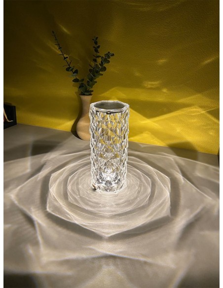 Raytech Power 7616 Επαναφορτιζόμενο Φωτιστικό  Crystal Rose CCT