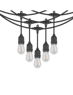 Raytech Power 7210 Γιρλάντα Εξωτερικού Χώρου 10m με 12...