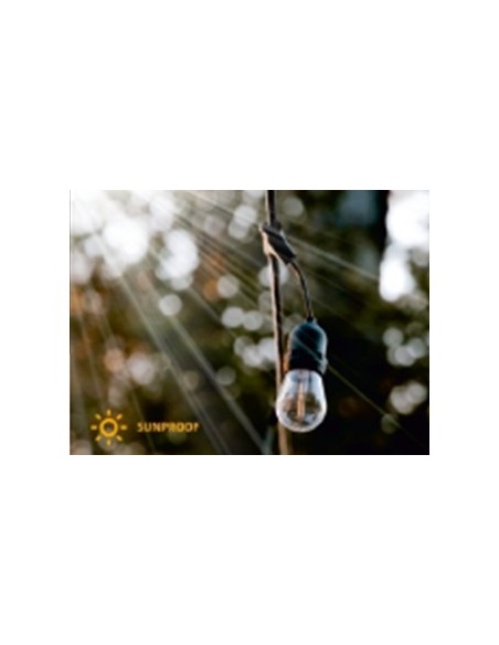 Raytech Power 7210 Γιρλάντα Εξωτερικού Χώρου 10m με 12 Λαμπτήρες