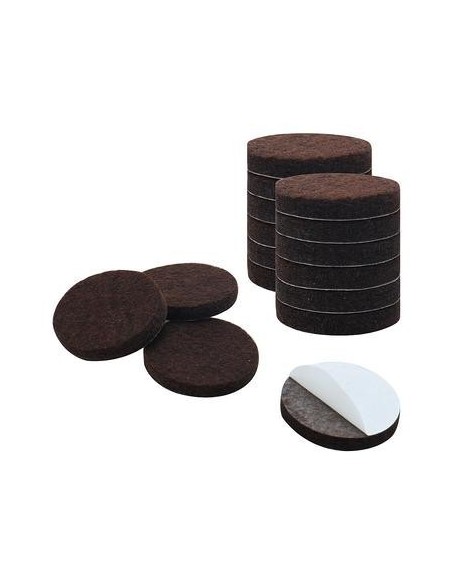 Python 5094 Τσοχάκια Προστατευτικά Επίπλων 20mm Brown16ΤΜΧ