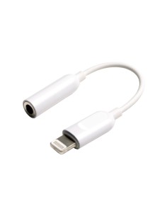 Grixx Adapter Lightning to 3.5mm Jack White