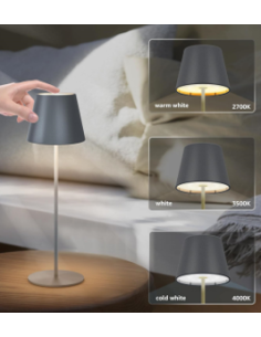 Raytech Power 5001 Επαναφορτιζόμενο φωτιστικό 4 ΣΕ 1 Μαύρο 2