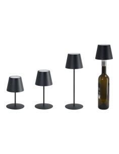 Raytech Power 5001 Επαναφορτιζόμενο φωτιστικό 4 ΣΕ 1 Μαύρο