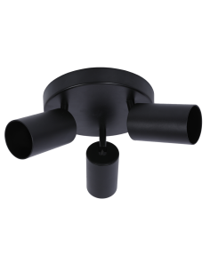 Raytech Power 7944 Σποτ στρογγυλό GU10 μαύρο