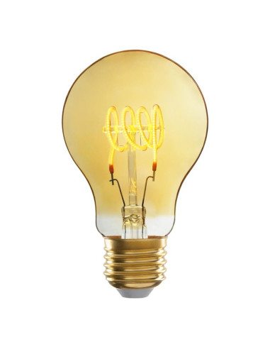 Ecolight 7777 Λάμπα Filament flex LED amber A60...