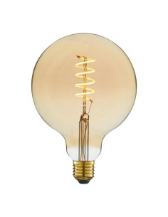 Ecolight 7487 λάμπα filament flex LED amber G125 4.9W E27