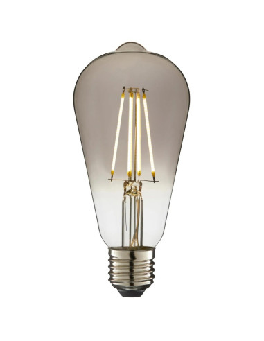 Ecolight λάμπα filament LED smoky ST64 7W E27