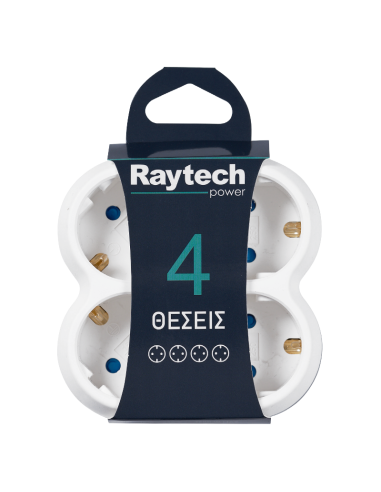 Raytech 4981 αντάπτορ  4 σούκο σε 1