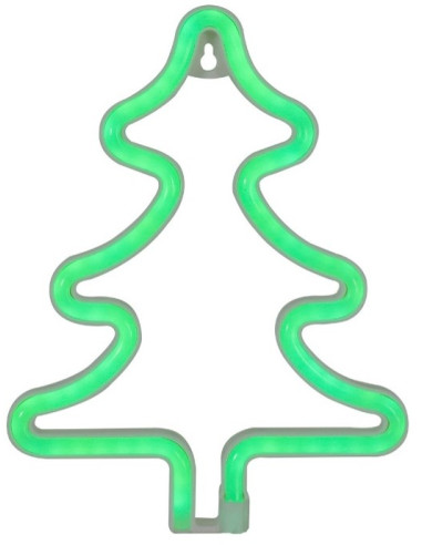 Neon sign 8415 Christmas tree σε σχήμα...