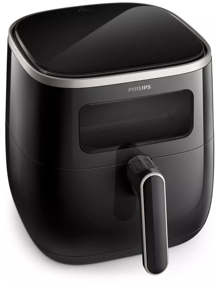 Philips HD9257/80 Black Digital Control 5.6L Φριτέζα Aέρα
