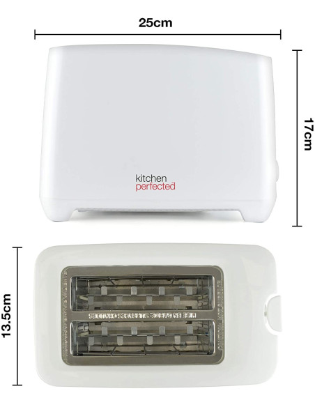 Lloytron E2020 Φρυγανιέρα 2 Θέσεων Λευκό